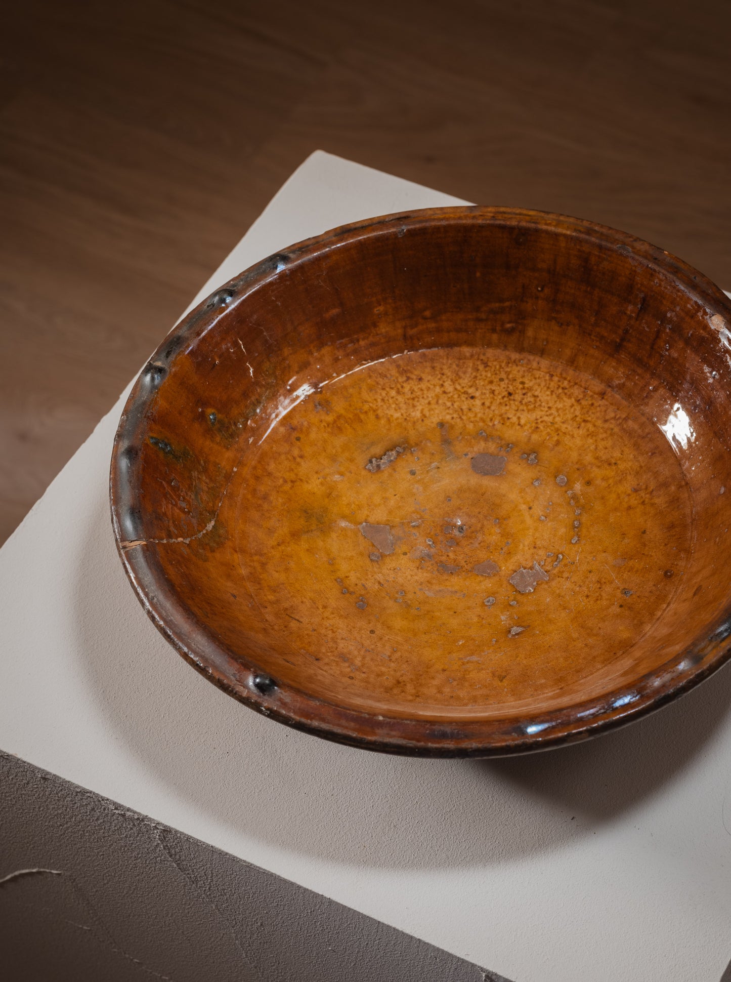 Draa valley glazed bowl