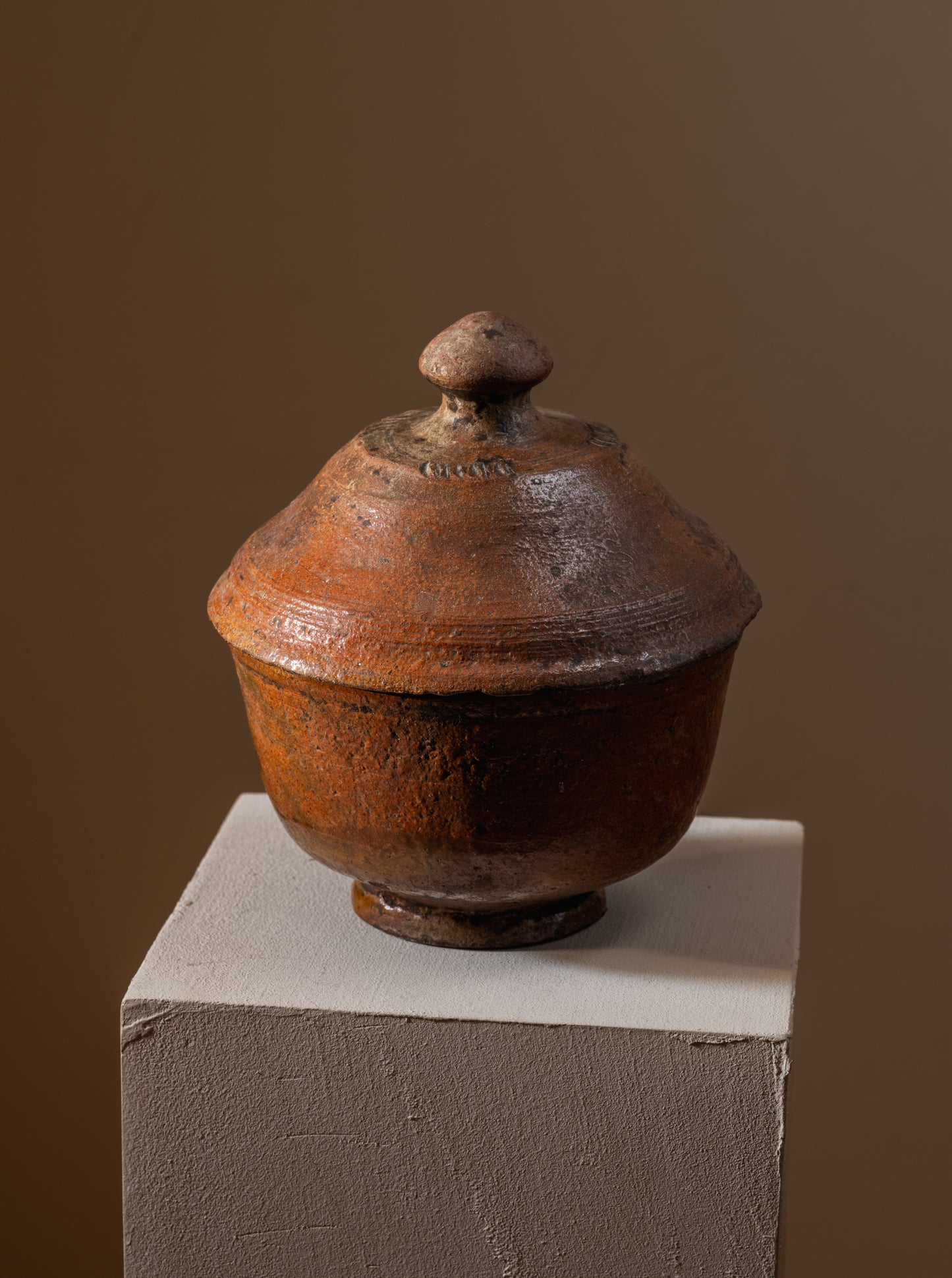 Tamegroute Lidded Vessel