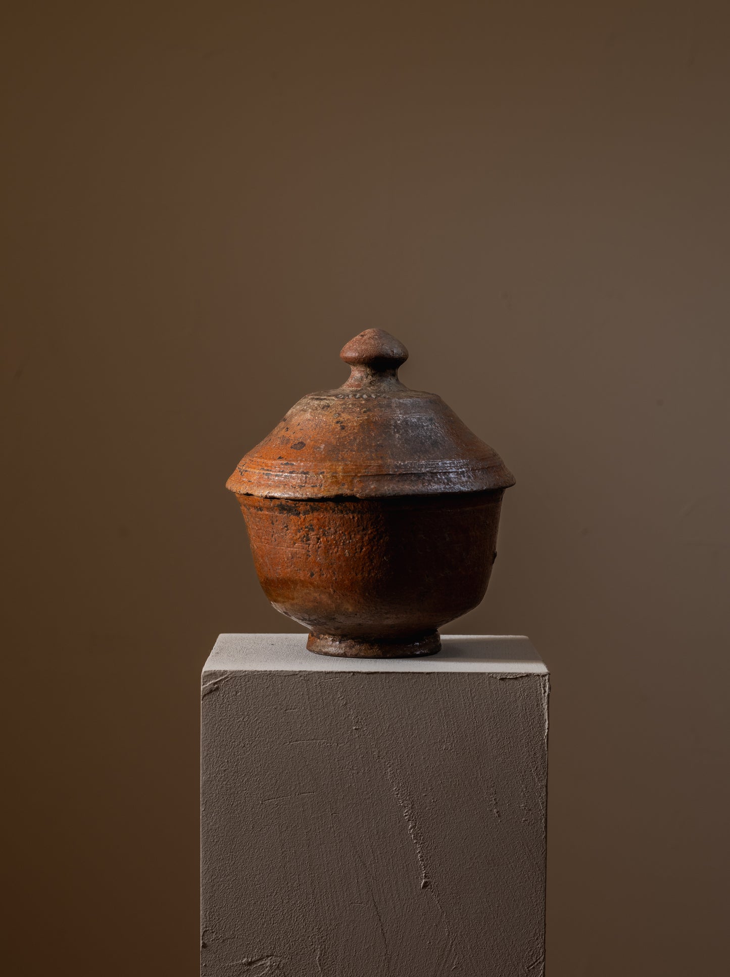 Tamegroute Lidded Vessel