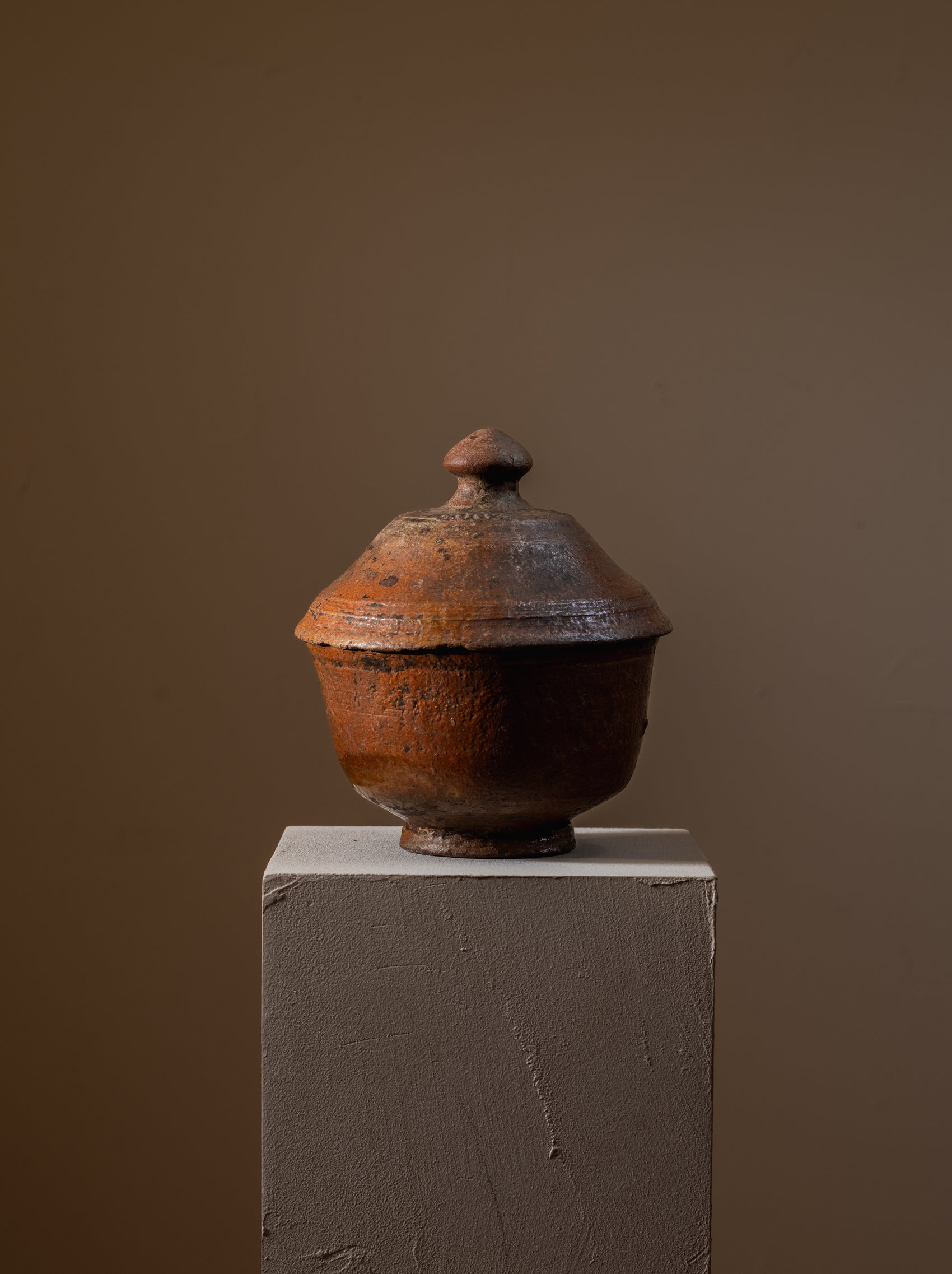 Tamegroute Lidded Vessel