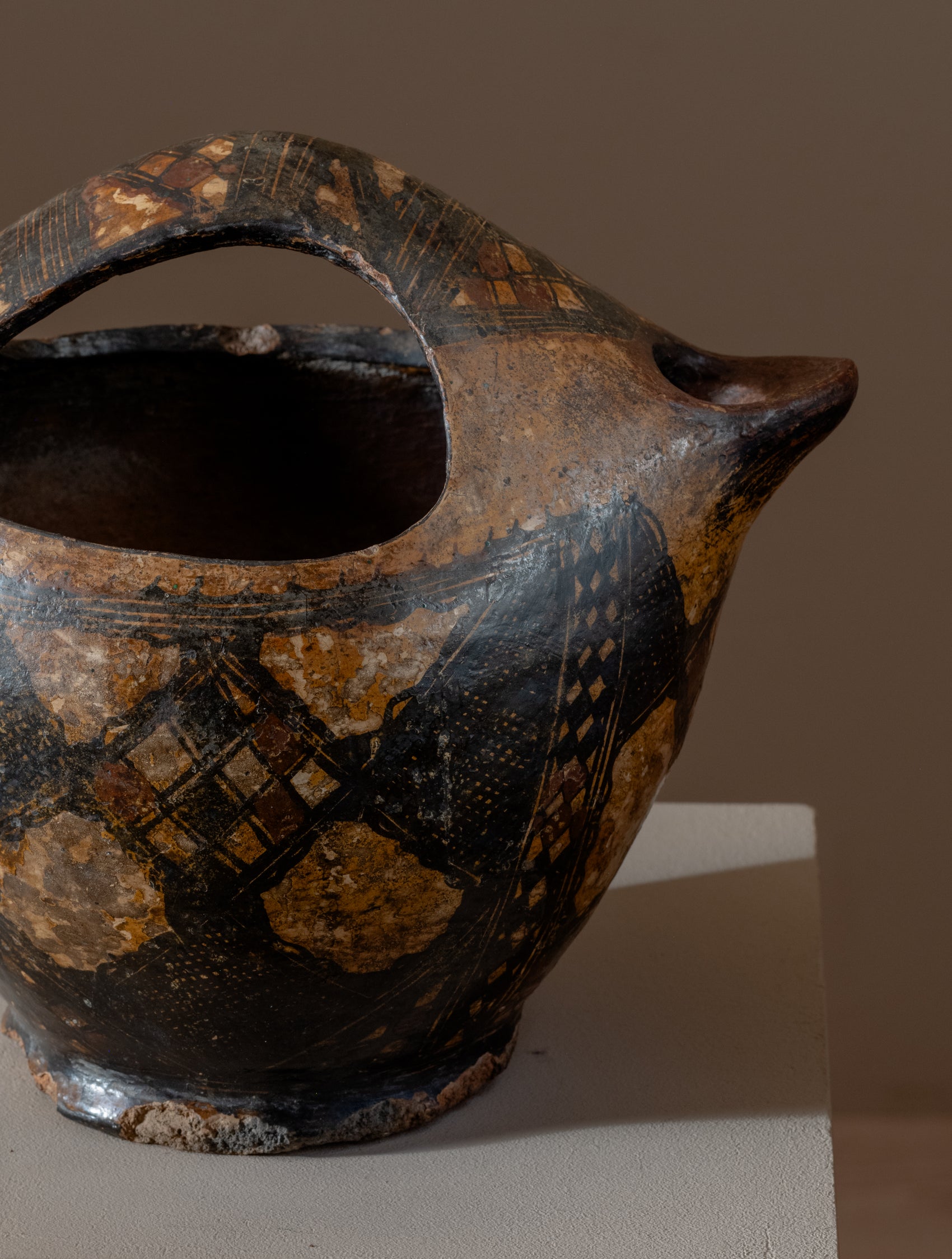 Algerian Kabyle Terracotta Water Jug