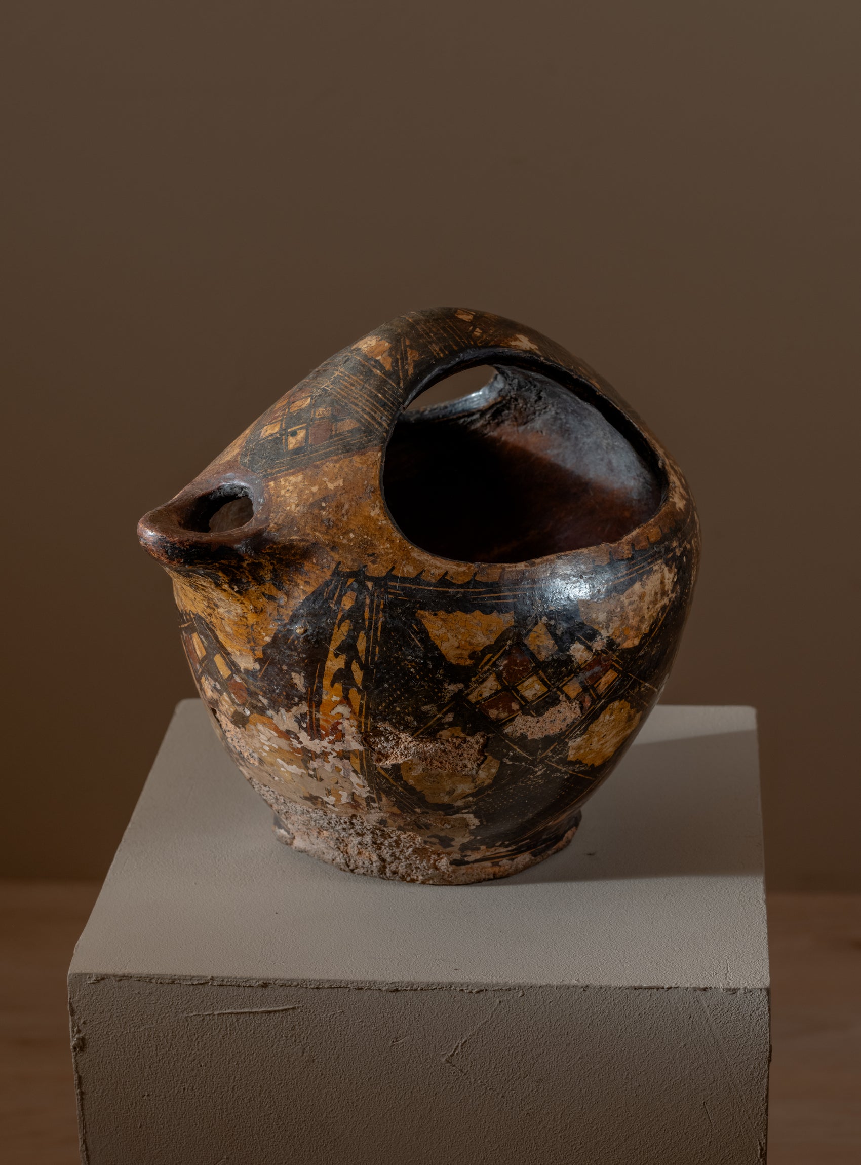 Algerian Kabyle Terracotta Water Jug
