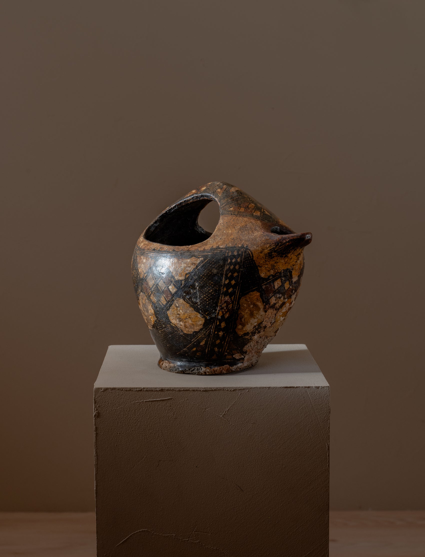 Algerian Kabyle Terracotta Water Jug