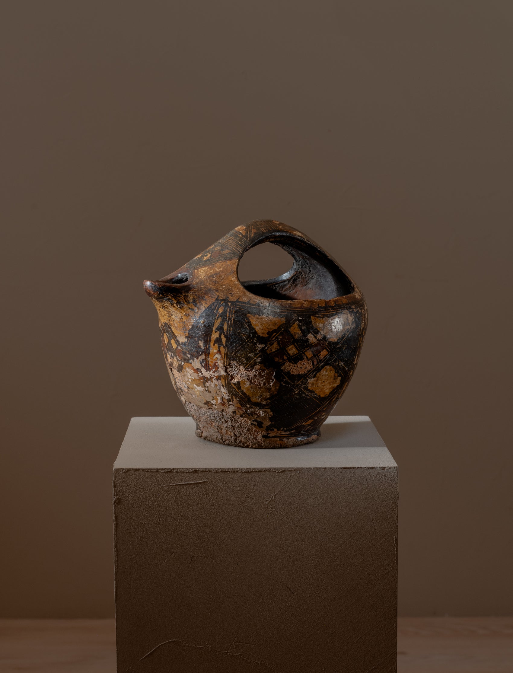 Algerian Kabyle Terracotta Water Jug