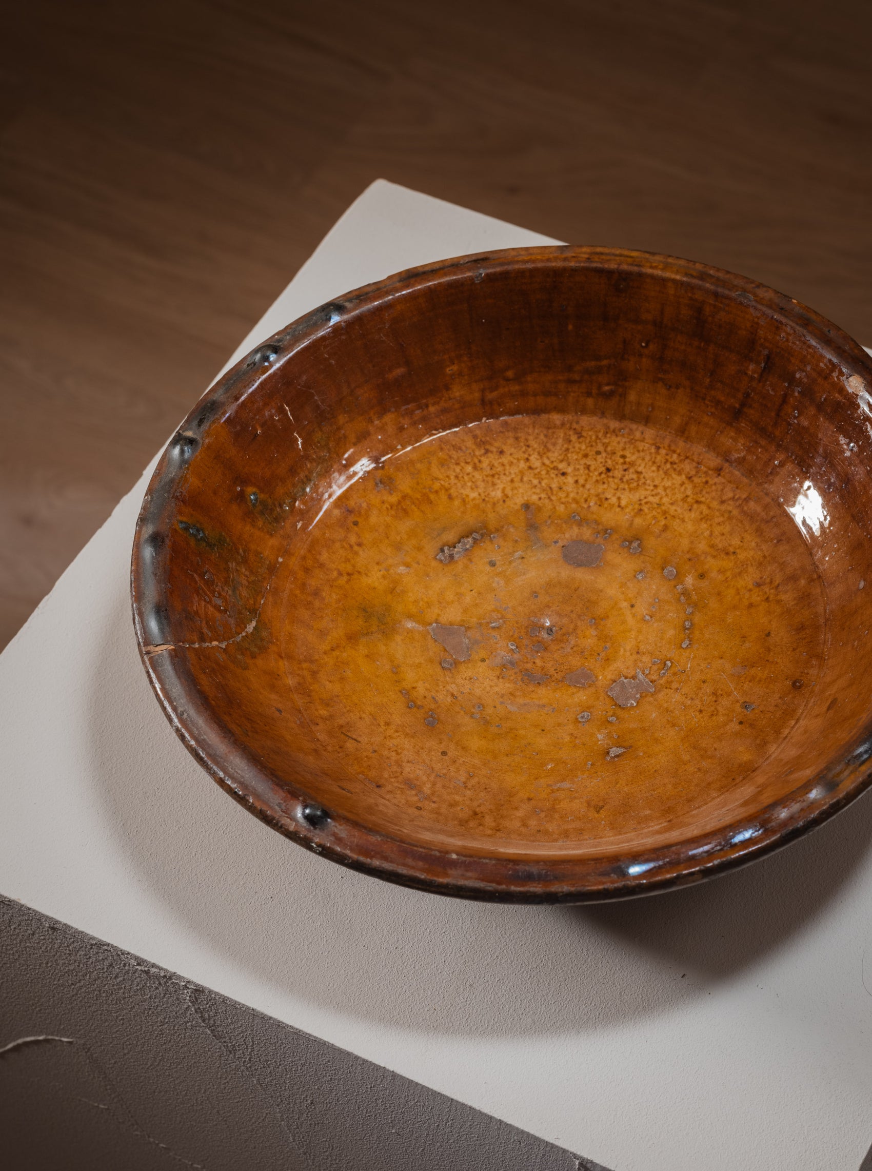 Draa valley glazed bowl