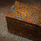 Hand painted Amazigh cedar wood chest