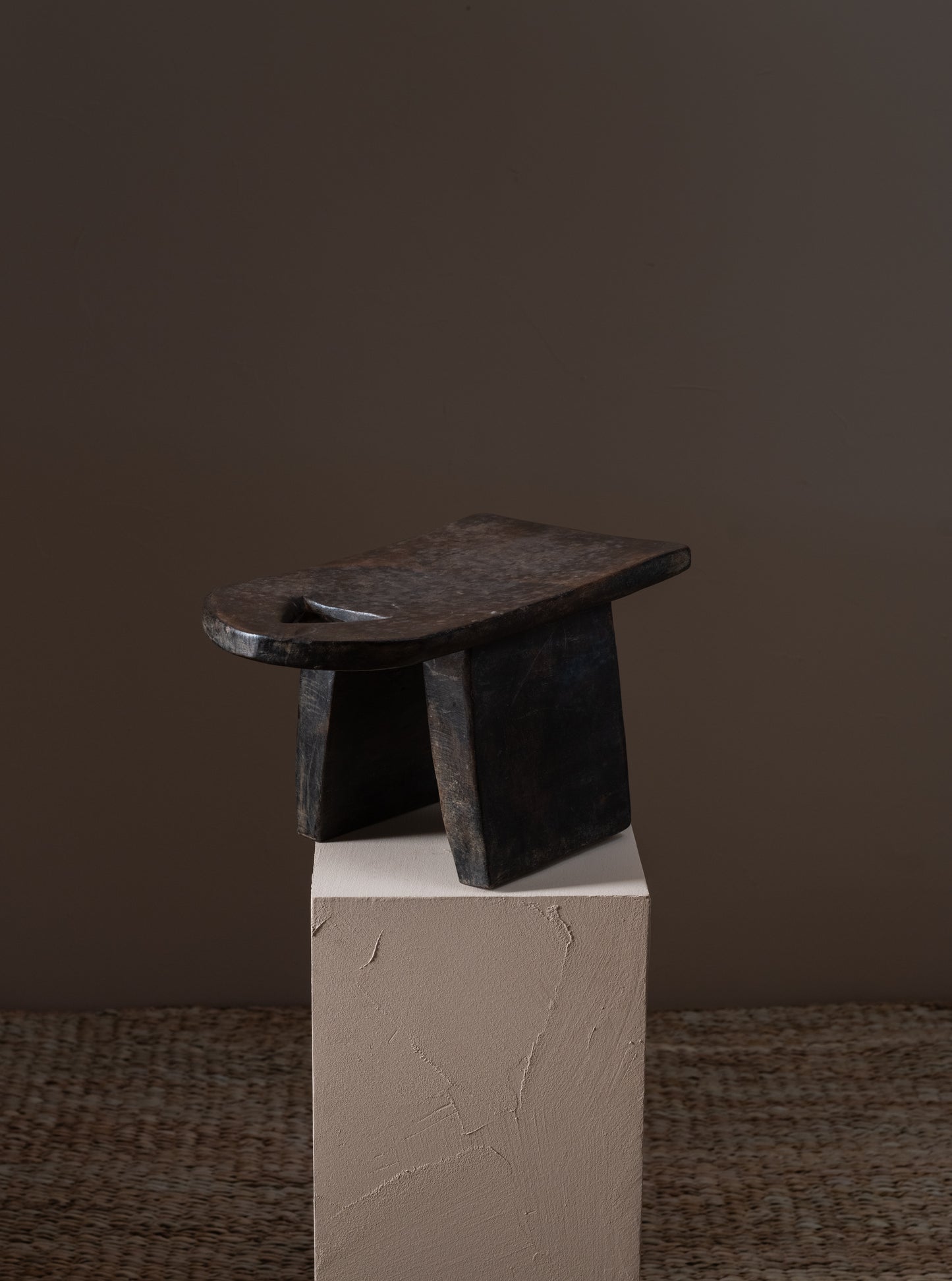 Medium Bambara stool from Mali