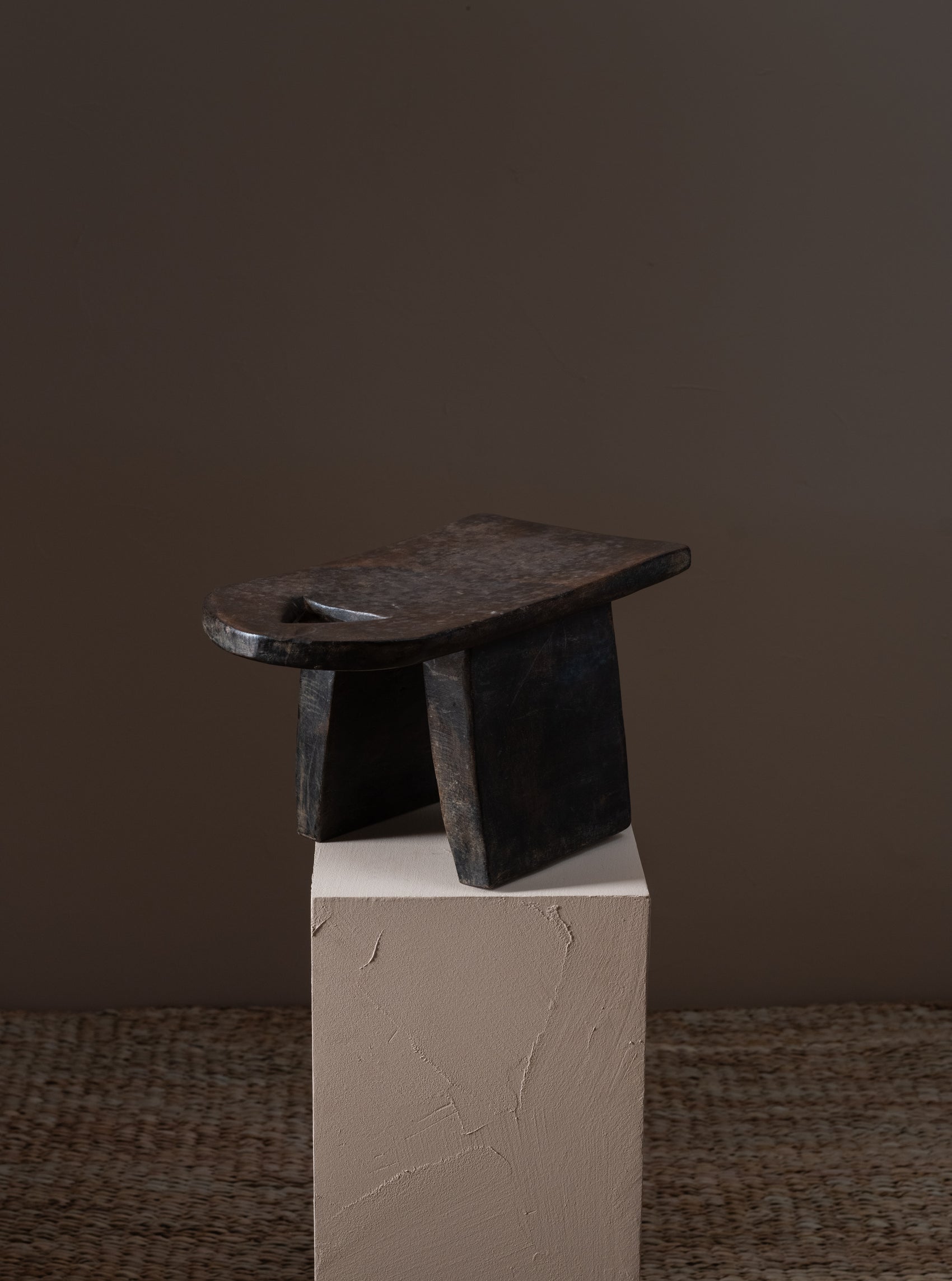 Medium Bambara stool from Mali