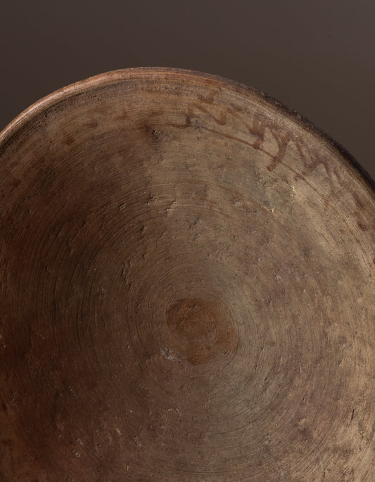 Large terracotta serving dish