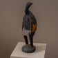 Vintage hand carved touareg bird sculpture