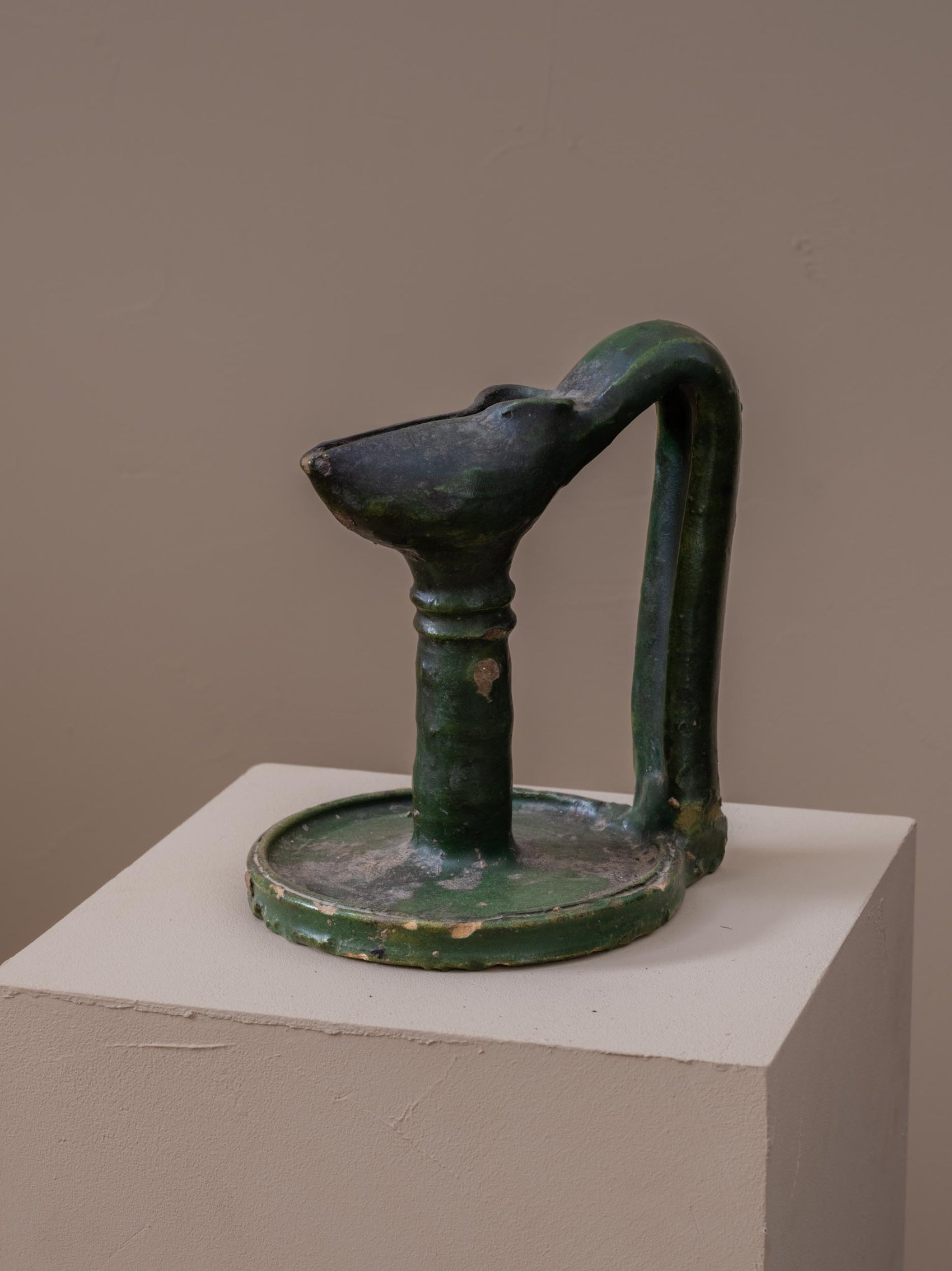 Meknes oil lamp (Q'andil) 19th century