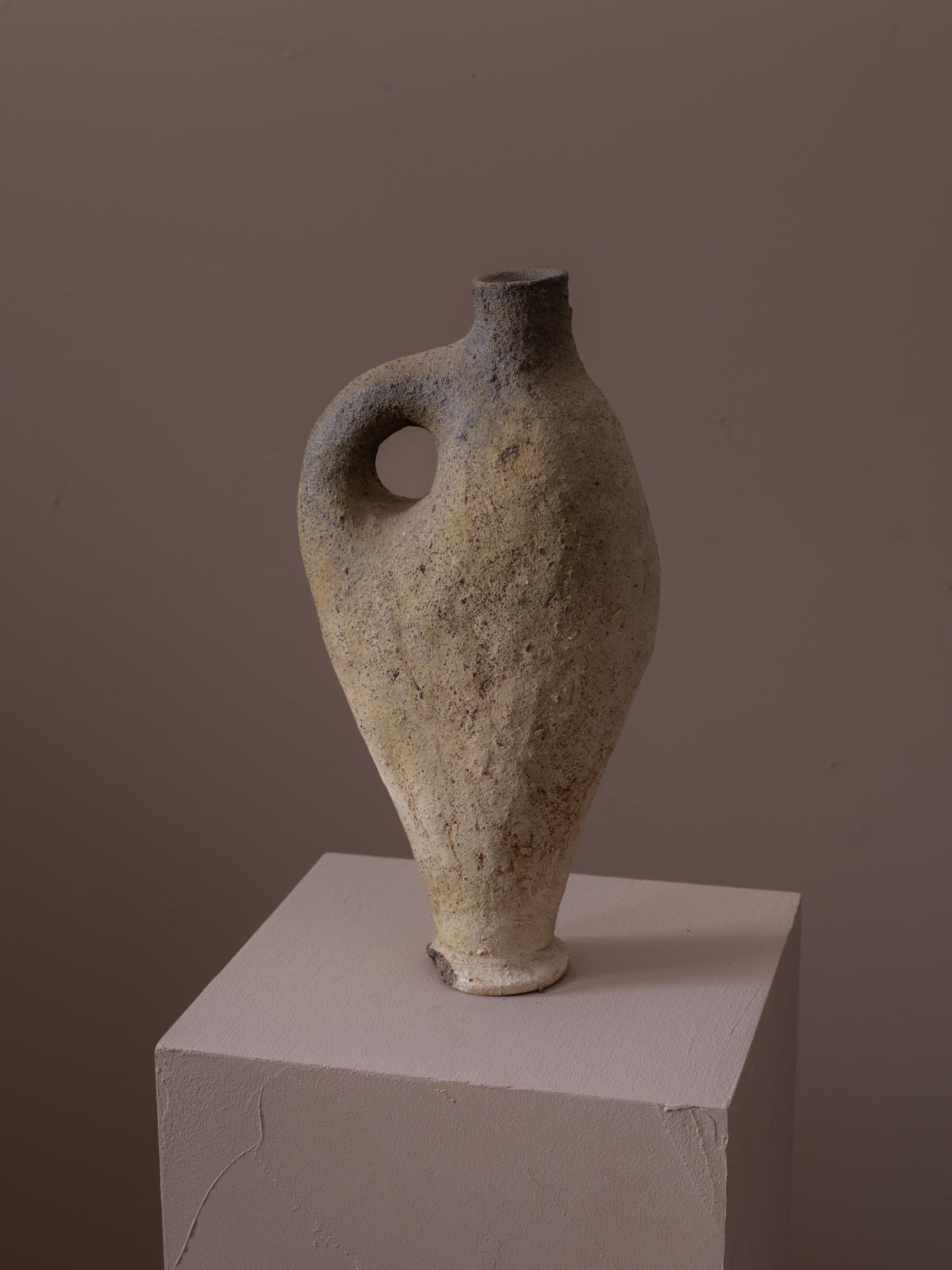 Vintage unglazed Tamegrout amphora